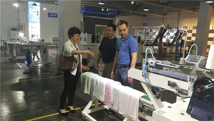 推動產業融合,促進技術進步--中國家紡協會調研家紡設備企業_中華家紡網